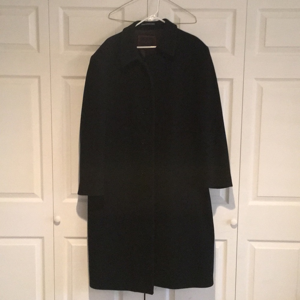 S Cohen wool overcoat